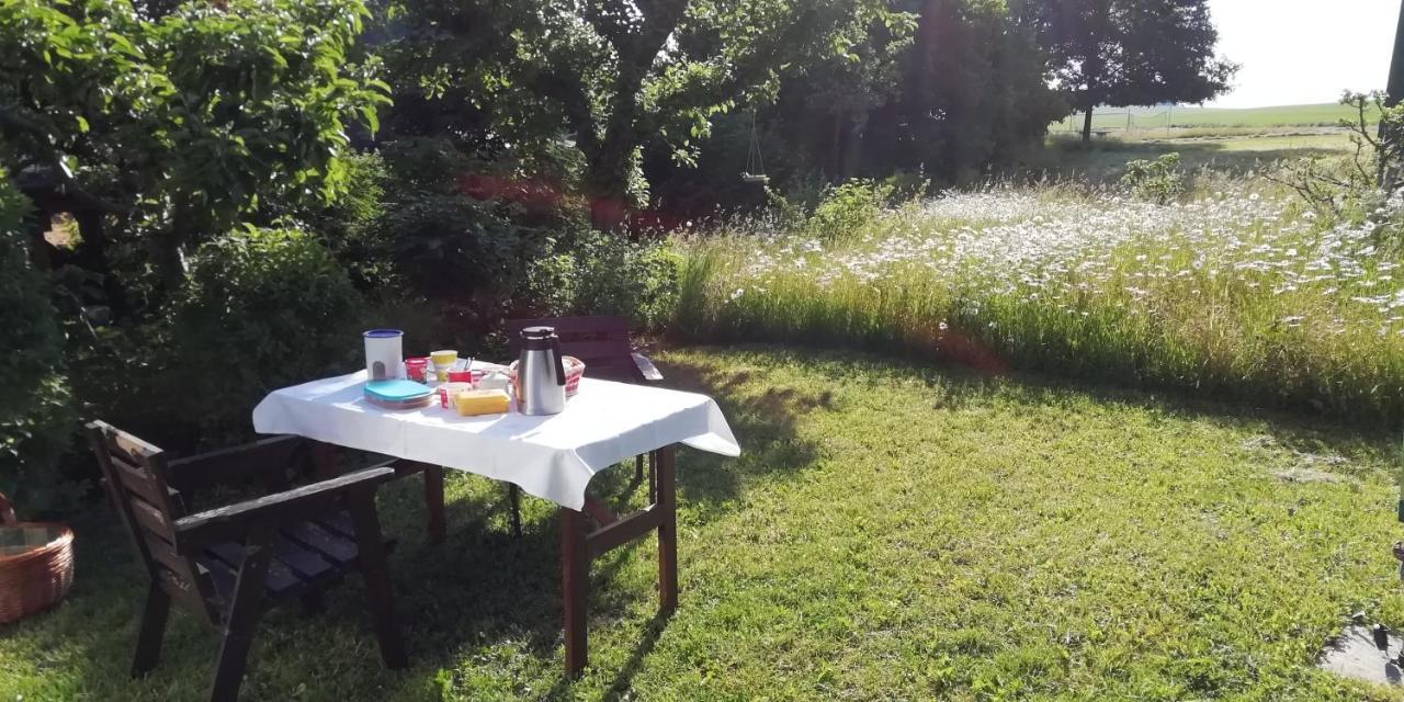 Ferienwohnung Baensch Weischlitz Exterior foto